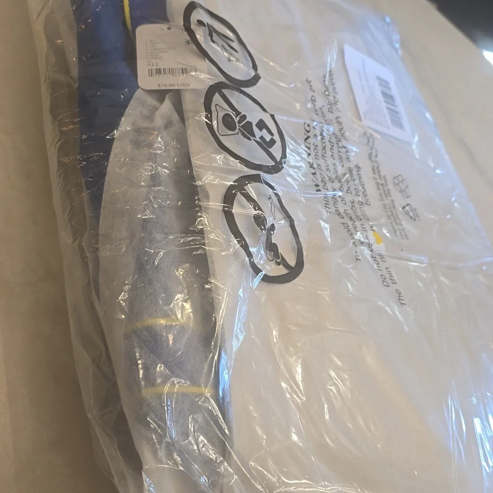 New In Package FP Movement Old Sport Duffle Bag. Blue - Picture 7 of 7